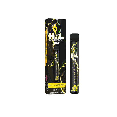 Hail Energy Bar 300mg CBD Disposable Vape Device 600 Puffs
