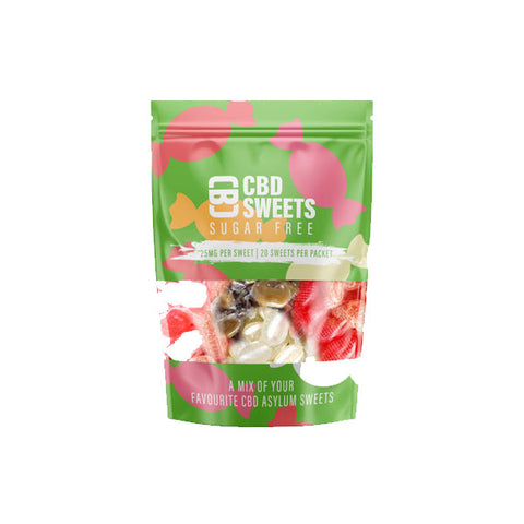 CBD Asylum 500mg CBD Sweets (BUY 1 GET 2 FREE)