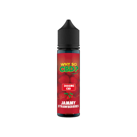 Why So CBD? 2000mg Full Spectrum CBD E-liquid 60ml