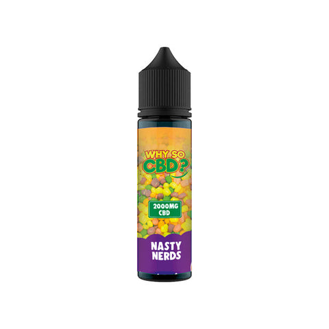 Why So CBD? 2000mg Full Spectrum CBD E-liquid 60ml