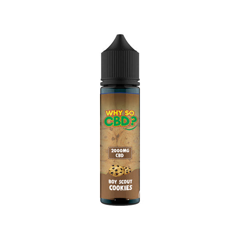 Why So CBD? 2000mg Full Spectrum CBD E-liquid 60ml