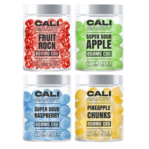 CALI CANDY 850mg CBD Vegan Sweets (Small) - 10 Flavours