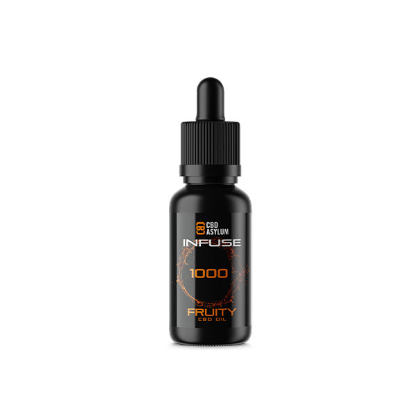 CBD Asylum Infuse 1000mg CBD Fruity Oil - 30ml (BUY 1 GET 2 FREE)