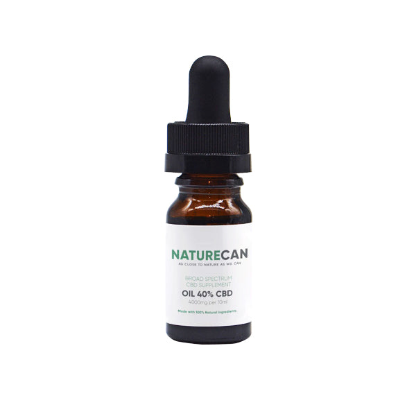 Naturecan 40% 4000mg CBD Broad Spectrum MCT Oil 10ml