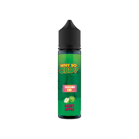 Why So CBD? 2000mg Full Spectrum CBD E-liquid 60ml